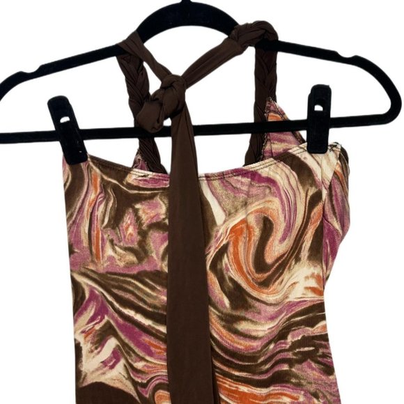 Y2k Marble Halter Top - Picture 5 of 8